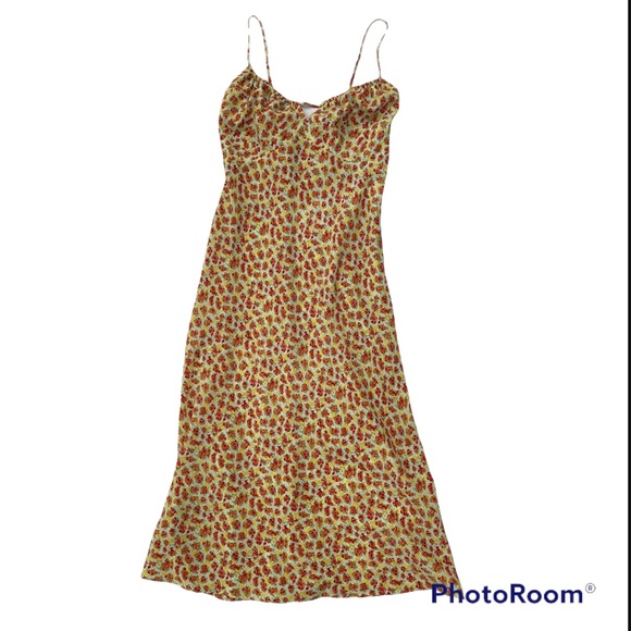 RARE 90’s BOHO ROMANTIC CHIC FLORAL PRINT SEXY FEMININE SLIP DRESS ⭐️⭐️⭐️⭐️⭐️ - Picture 14 of 17